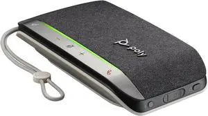 Poly - Sync 20 Bluetooth/USB-A Speakerphone - Personal Portable Speakerphone - Noise & Echo Reduction - Connect to Cell Phones via Bluetooth or Computers via USB-A Cable - Works with Teams, Zoom