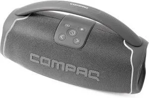Compaq 50W Bluetooth Speaker  Powerful Wireless Speaker with TWS Pairing, Bluetooth 5.3, IPX6 Waterproof, Uninterrupted Playtime, Dynamic LED