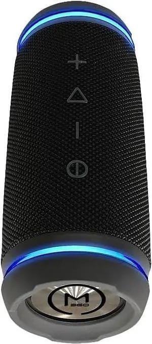 Morpheus 360 BT7750BLK Sound Ring II Portable Bluetooth Speaker - 25W Stereo - Loud 360 Degree HD Surround Sound w/Bass - 20H Battery - Portable Speakers w/Bluetooth - Dual Pairing