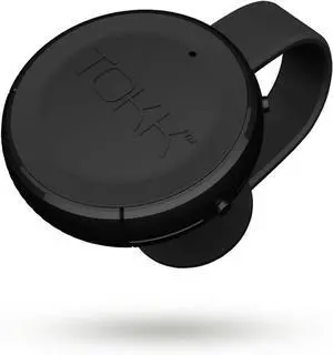 TOKK Smart Wearable Assistant Hands-Free Bluetooth Speaker Phone, Black (TOK-00329)
