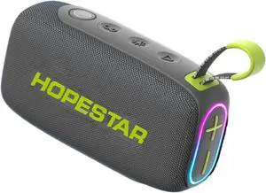 WorryFree Gadgets 30W Wireless Portable Bluetooth Speaker, Powerful Sound and deep bass, IPX7 Waterproof, 12 Hours of Playtime Hopestar Series (Gray)