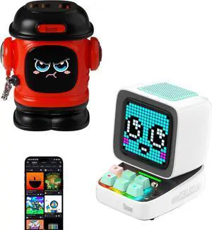 Divoom Portable Bluetooth Speaker Sound & 3-in-1 Fast Charging Adapter for On-The-Go Convenience