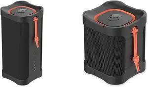 Skullcandy Terrain XL & Mini Wireless Bluetooth Speakers - IPX7 Waterproof Portable with 18 & 14 Hour Batteries