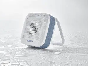 Sangean Powerful Portable Wireless Bluetooth Outdoor and Shower Waterproof Speaker