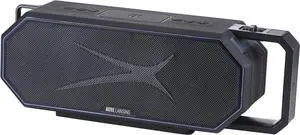 Altec Lansing Waterproof Bluetooth Speaker HYDRASHOCK 2.0 Series, 24W Output, IP67 Waterproof, Floats in Water, 20H Playtime, Party Sync, RGB Led Lights, Qi Charging, Voice Assistant