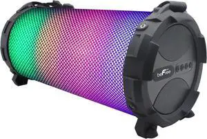 beFree Sound BFS-1070P beFree Bluetooth Speaker with RGB LED Lighting & Built-in Rechargable Battery