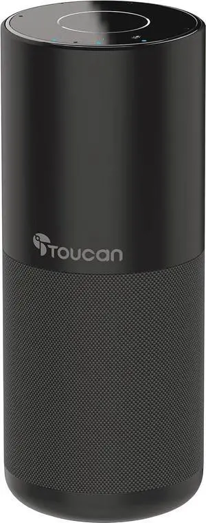 TOUCAN Conference Speakerphone with 4 Built-in Echo-Canceling Microphone | Home Office, Conference Room Meeting Use | Bluetooth Enabled Conference Speaker