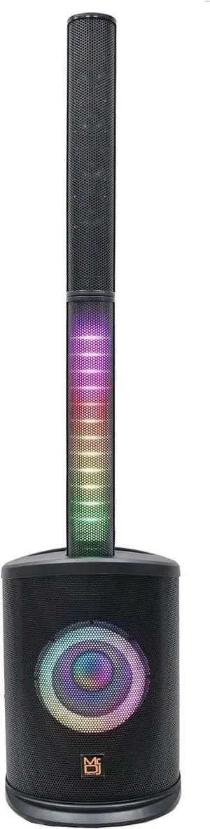 Mr. Dj Elite All-in-One 8" Portable Bluetooth Line Column Array Speaker