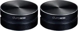 Mini Speake 2 Pack Humbird Speaker Bone Conduction Speaker Mini Size Wireless Portable Speaker Loud Stereo Sound Built-in Mic Sound Box(Black)