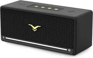 Bluetooth Speaker, 80W Peak Retro Portable Speaker with Bass Boost, IP67 Waterproof, Loud Speakers Bluetooth Wireless with Subwoofer, RGB Lights, TWS, USB/AUX/TF Support, Boombox for Party
