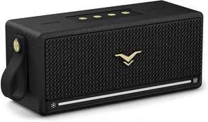 Bluetooth Speaker, 80W Peak Retro Speakers Bluetooth Wireless, Portable Loud Speaker with Deep Bass, IP67 Waterproof, LED Lights, TWS Pairing, 8-12H Playtime, TF/AUX/USB Input for Party, Home, Outdoor