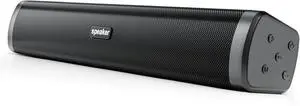 Portable Bluetooth Speaker, Home Portable Wireless Sound Bar with Bluetooth, Home Theater TV Sound Bar System Compatible for Smartphones, PC, Laptop, Suitable for Home, Party, Outdoor, Beach, Travel