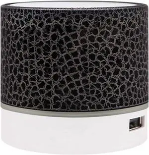 Mini Portable Bluetooth Speaker,RGB Color Light IPX5 Waterproof Speaker,Up to 12Hours Playtime,Bluetooth Speakers Support USB, Aux Play for Outdoor, Indoor, Travel, Beach, CampingBlack