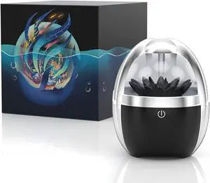 Dancing Ferrofluid Speaker, Bluetooth5.3 Cordless Speaker, Magnetic Fluid Speaker with Colourful Light & Music Rhythm, Desktop Decorations, Creative Gifts, Cool Toys