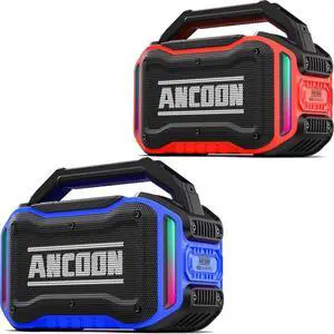 Bluetooth Speakers Blue+Red