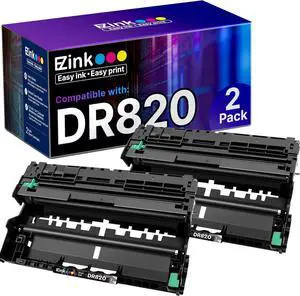 E-Z Ink Compatible Drum Unit Replacement for Brother DR 820 DR820 DR-820 Compatible with MFC-L5900DW HL-L6200DW HL-L5100DN MFC-L5800DW MFC-L5700DW HL-L5200DWT MFC-L6700DW HL-L5200DW (2 Drum Unit) E-Z Ink Compatible Drum Unit Replacement for Brother DR 820 DR820 DR-820 Compatible with MFC-L5900DW HL-L6200DW HL-L5100DN MFC-L5800DW MFC-L5700DW HL-L5200DWT MFC-L6700DW HL-L5200DW (2 Drum Unit)