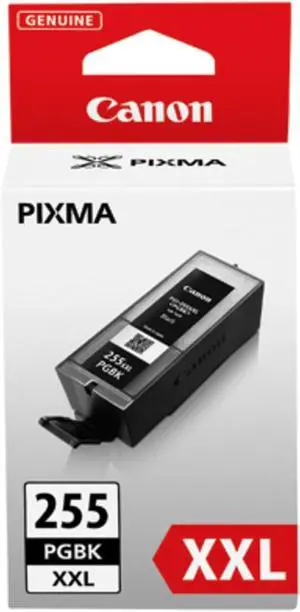 Genuine Canon PGI-255XXL Black Extra High Yield Ink Cartridge