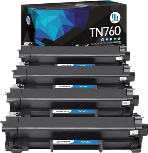 Gotoners 4PK TN760 TN730 with Chip Black Toner Compatible for Brother DCP-L2550DW HL-L2390DW HL-L2350DW HL-L2370DW MFC-L2730DW HL-L2395DW MFC-L2750DW HL-L2375DW Gotoners 4PK TN760 TN730 with Chip Black Toner Compatible for Brother DCP-L2550DW HL-L2390DW HL-L2350DW HL-L2370DW MFC-L2730DW HL-L2395DW MFC-L2750DW HL-L2375DW