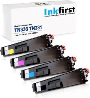 1 Set of 4 Inkfirst Toner Cartridges TN331 TN336 TN-331 TN-336 Compatible Replacement for Brother TN331 TN336 TN-331 TN-336 HL-L8350CDW HL-L8350CDWT MFC-L8600CDW MFC-L8850CDW HL-L8250CDN 1 Set of 4 Inkfirst Toner Cartridges TN331 TN336 TN-331 TN-336 Compatible Replacement for Brother TN331 TN336 TN-331 TN-336 HL-L8350CDW HL-L8350CDWT MFC-L8600CDW MFC-L8850CDW HL-L8250CDN
