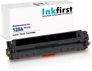 Inkfirst Remanufactured Black Toner Cartridge Replacement for HP 128A CE320A Color Laserjet Pro CM1415 CM1415FNW CM1415FNW MFP CP1525N CP1525NW (1 Black) Inkfirst Remanufactured Black Toner Cartridge Replacement for HP 128A CE320A Color Laserjet Pro CM1415 CM1415FNW CM1415FNW MFP CP1525N CP1525NW (1 Black)