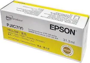 Digital Yellow Ink Cartridge (1-Pack) for DiscProducer PP-100, PP-50, PP-100II, PP-100N, PP-100BD, PP-100AP in Retail Packaging