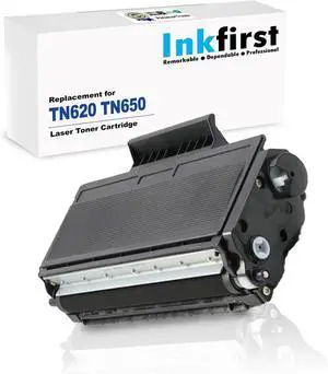 Inkfirst® Toner Cartridge TN-620 TN620 TN650 TN-650 Compatible Remanufactured for Brother TN-620 Black HL-5340D HL-5370DW HL-5370DWT DCP-8080DN DCP-8085DN MFC-8480DN MFC-8890DW