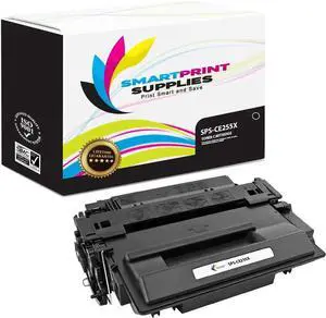 Smart Print Supplies Compatible 55X CE255X Black High Yield Toner Cartridge Replacement for HP Laserjet P3010 P3015 P3015D P3015DN P3015X Printers (12,500 Pages)