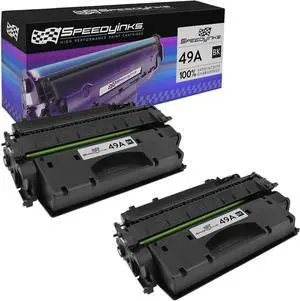 Speedy Inks Compatible Toner Cartridge Replacement for HP 49A Q5949A (Black, 2-Pack)