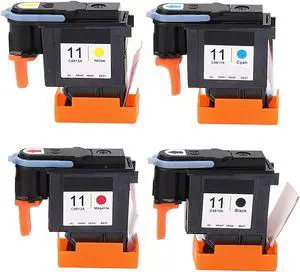 Set of 4 Print Printer Replacement for 100 110 111 500 510 800 813 850, Clear Resolution, High Compatibility, Stable Performance