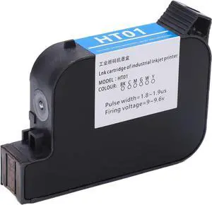 42ML Rapid Drying Ink Cartridge, Industrial Grade ABS Cartridge for Handheld Printer, 1200 Pages Print Capacity with Clear and Bright Colors, Suitable for Wood, Fabric, Metal
