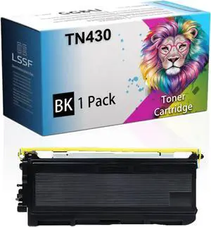 Compatible for Brother DCP-1200 1400 HL-1230 1240 1470N 8300 MFC-9650 9700 9750 9800 9870 Fax-4100 4750 4750e Printers, TN430 Toner Cartridge, Ultra-High Print Page Count with Chip 3000 Pages (Black)