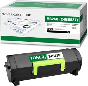 24B6887 (1 Pack) Compatible Replacement for Lexmark 24B6887 M3250 XM3250 Toner Cartridge 24B6887 (1 Pack) Compatible Replacement for Lexmark 24B6887 M3250 XM3250 Toner Cartridge