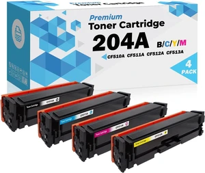 Ultra Toner® 204A Compatible Replacement for HP 204A CF510A CF511A CF512A CF513A Toner Cartridge - Color LaserJet Pro M154a M154nw MFP M180n M180nw M181fw (1SET) Ultra Toner® 204A Compatible Replacement for HP 204A CF510A CF511A CF512A CF513A Toner Cartridge - Color LaserJet Pro M154a M154nw MFP M180n M180nw M181fw (1SET)