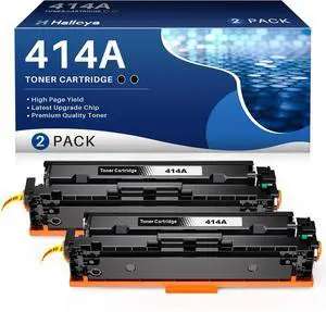 414A Black Toner Cartridge (with Chip) Compatible with HP 414A 414X Black Toner Works with HP Color Pro M454dw MFP M479 M479fdw M479fdn M479fdw Printer