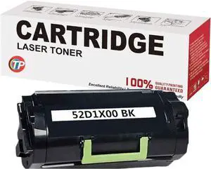TonerParts Replacement 52D1X00, 521X Toner Cartridge 45000 Pages for Lexmark MS711dn, MS811dn, MS811dtn, MS811n, MS812de, MS812dn, MS812dtn Black - High Yield