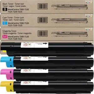 WorkCentre 7125 Toner 006R01457 006R01458 006R01459 006R01460 WorkCentre 7125 Toner 006R01457 006R01458 006R01459 006R01460