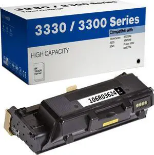 Do it Wiser Compatible Toner Cartridge Replacement for Xerox WorkCentre 3335 3345 Phaser 3330 106R03623 106R03624 (15,000 Pages 1-Pack, Black) Do it Wiser Compatible Toner Cartridge Replacement for Xerox WorkCentre 3335 3345 Phaser 3330 106R03623 106R03624 (15,000 Pages 1-Pack, Black)