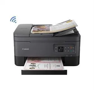 Canon PIXMA TR7020 Wireless Home Ofce All-in-One Inkjet Printer with ADF (Black) (4460C003)