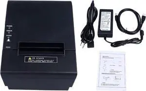 shenruifa 80mm Thermal POS Printer USB Bill Printer Restaurant Kitchen with Auto Cutter