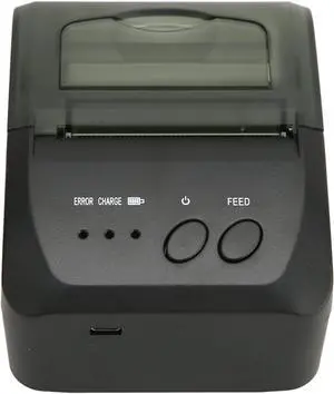 Thermal Receipt Printer, 58mm Mini Pos Printer with 90mm/s High Speed Printing, Support Android OS X Systems, Portable Personal Label Printer for Restaurant Sales
