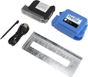 Pocket Inkjet Printer,Handheld Inkiet Printer, Mini Adjustable Printing Height 0.1 0.5in/1in Portable Touch Screen Inkjet Coder with Fast Drying Ink for Text Barcode (Blue) Pocket Inkjet Printer,Handheld Inkiet Printer, Mini Adjustable Printing Height 0.1 0.5in/1in Portable Touch Screen Inkjet Coder with Fast Drying Ink for Text Barcode (Blue)