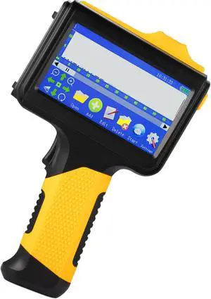 Handhelds Inkjet Printers 12.7mm BarBatchCode Date Number Logoes Expiry Date Label Inkjet Printers Handheld Printer