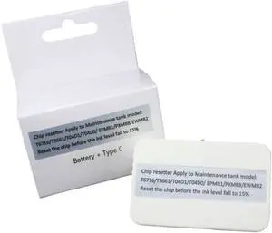 Maintenance Box Chip Resetter Compatible with XP-5100 XP-5105 L7160 L7180 WF-2800 WF-2860 WF-2865 ET-3750 ET-7700 ET-7750 Printers