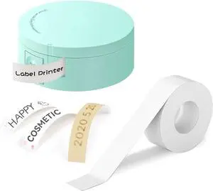 Thermal Printer Label Maker Mini Pocket Thermal Printer All in One BT Connect Tag DIY Date Journal Study Sticker Machine Easy to Use