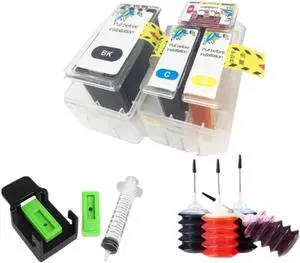 Compatible Printer Cartridge Refill Kit for Vilaxh 540 PG540 CL541 PG 540 XL CL 541 XL Works with MG3150 MG3250 MG3550 MG4250 Printers(1C with Tool)