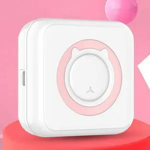 ONMYJFD Mini Portable Thermal Printer Paper Photo Pocket Thermal Printer Printing Connection Printer(C)