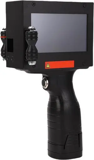 Marhynchus Mini Intelligent Handheld Inkjet Printer ZM-630 ZM-630 Portable Printer for Text, QR Code Barcode on Various Materials (US Plug 100-240v)