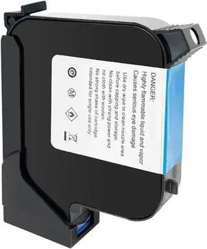 Wide Coding Applications 12.7MM 2588M Handheld Inkjet Printer Cartridge 12.7 Inkjet Printer Quick-Drying Ink Cartridge Lightweight and Convenient