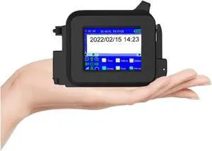 Mini Hand-held Label Inkjet Printer Portable Intelligent Small Production Date Two-Dimensional Code Machine Wide Printing Material(Printer-3 Ink)