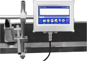 12.7mm 27 Languages Automatic Coding Machine Online Inkjet Printer Thermal Inkjet Printer Wide Coding Applications